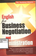 English for Business Negotiation and Administration