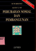 PERUBAHAN SOSIAL DAN PEMBANGUNAN