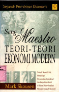 Sejarah Pemikiran Ekonomi Sang Maestro : TEORI-TEORI EKONOMI MODERN
