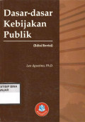 Dasar-dasar Kebijakan Publik (Edisi Revisi)