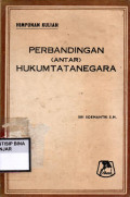 PERBANDINGAN (ANTAR) HUKUM TATA NEGARA